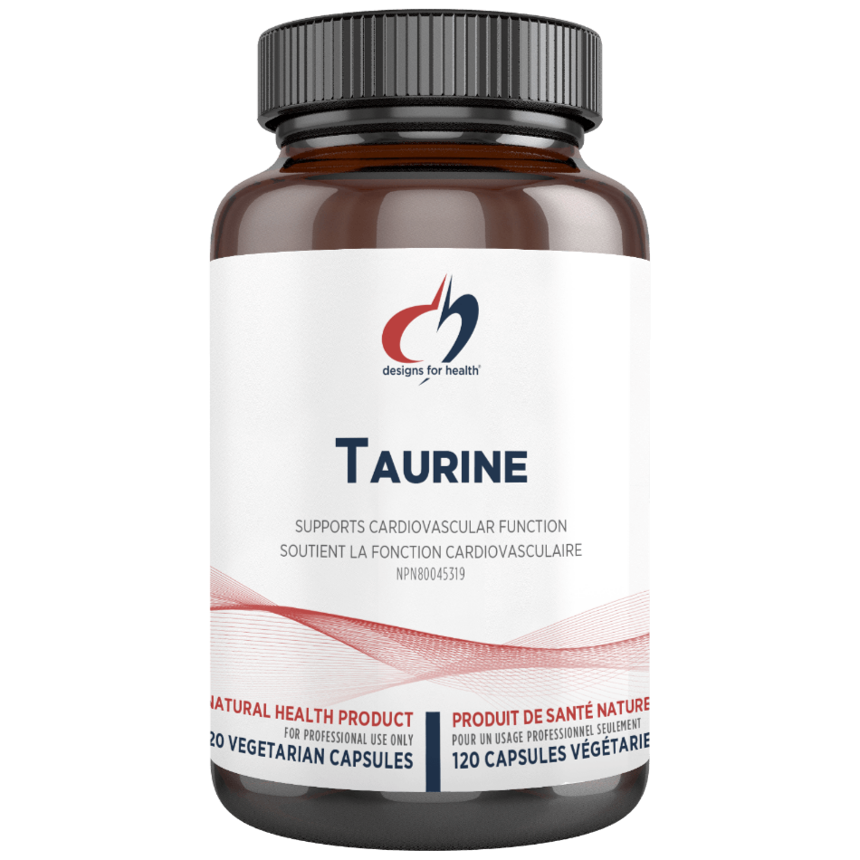 Designs for Health Taurine 120 Capsules