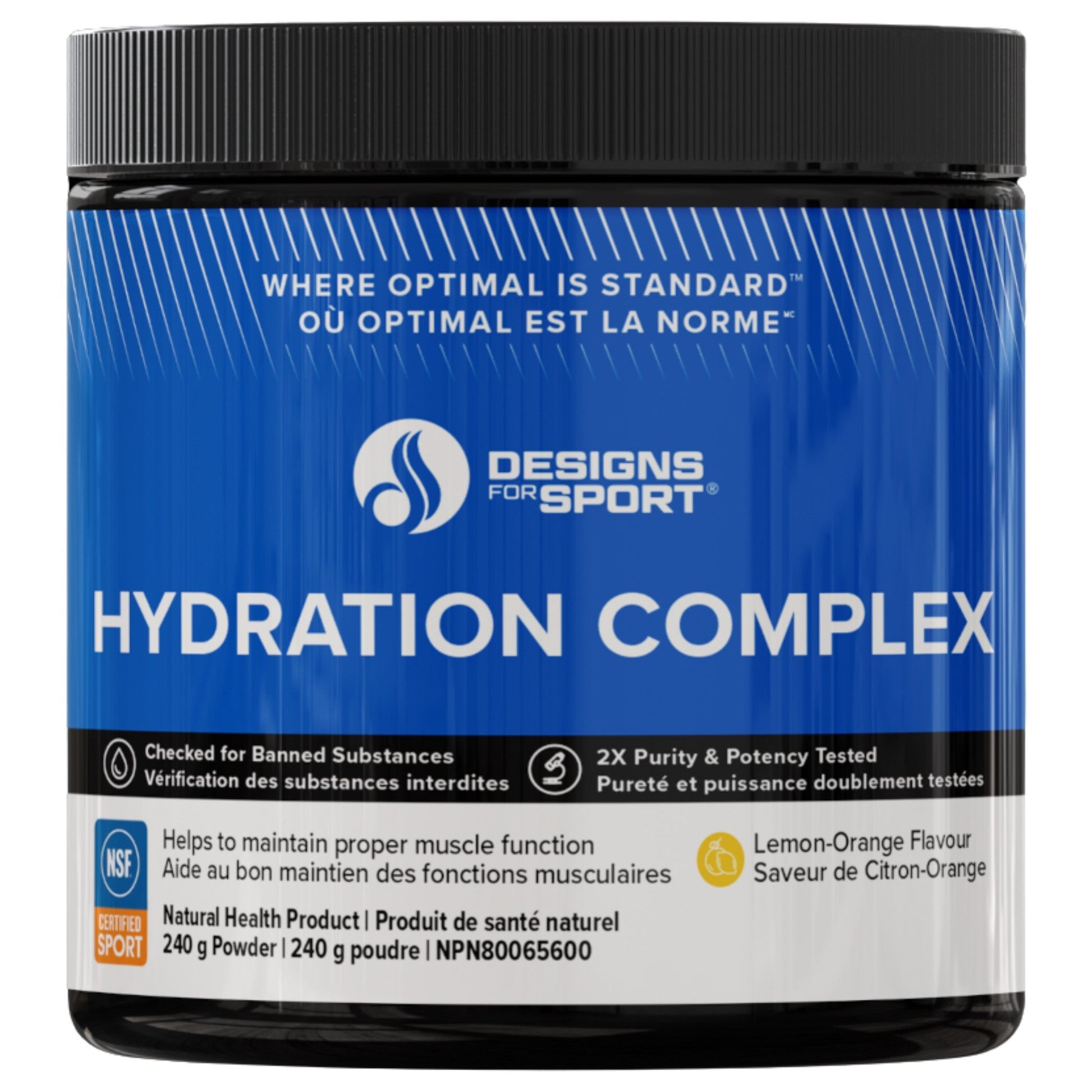 Designs for Sport Hydration Complex 240 Grams