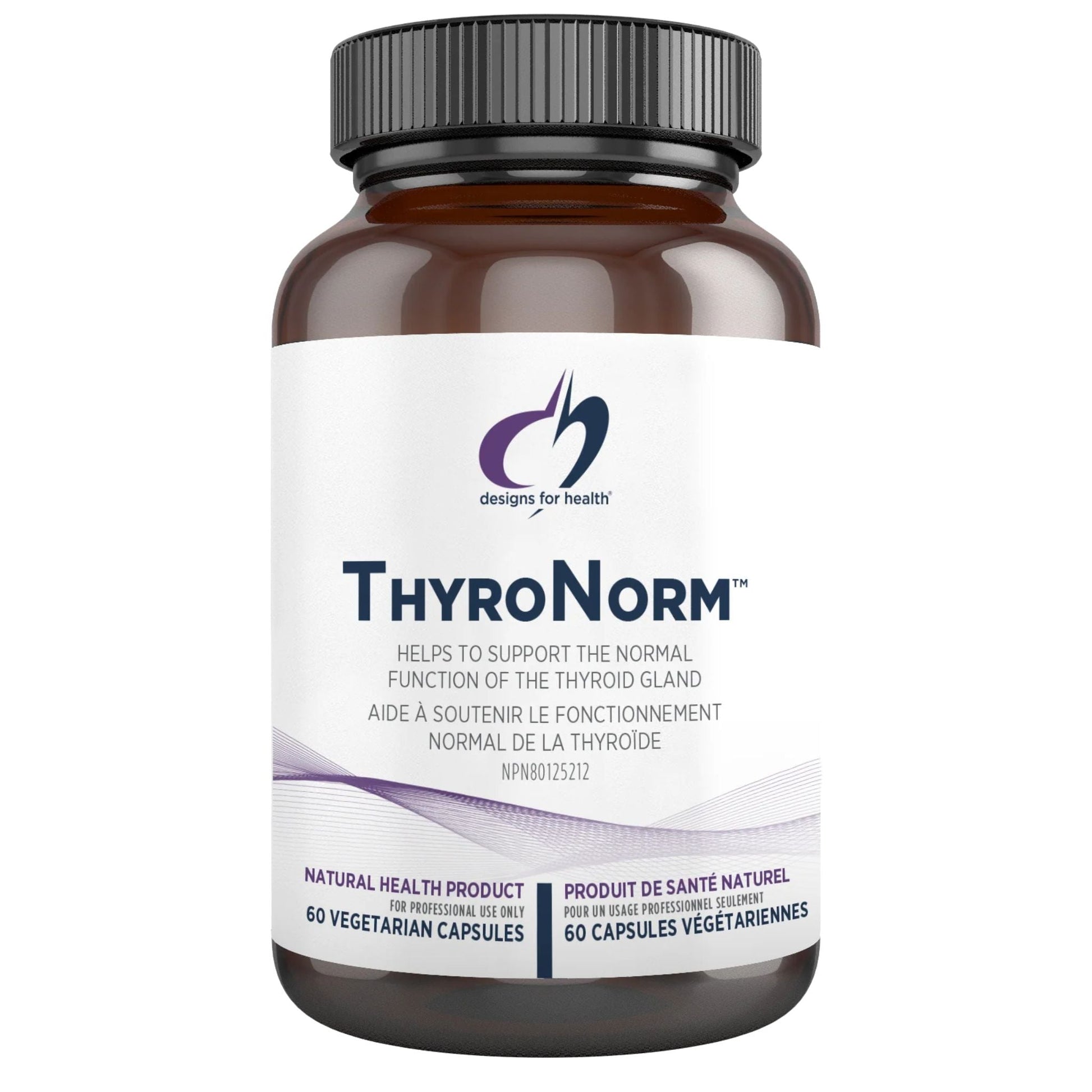 Designs for Health ThyroNorm 60 Capsules - Support Optimal Thyroid Function, Promote Healthy Immune System, Maintains Balanced Hormone Levels