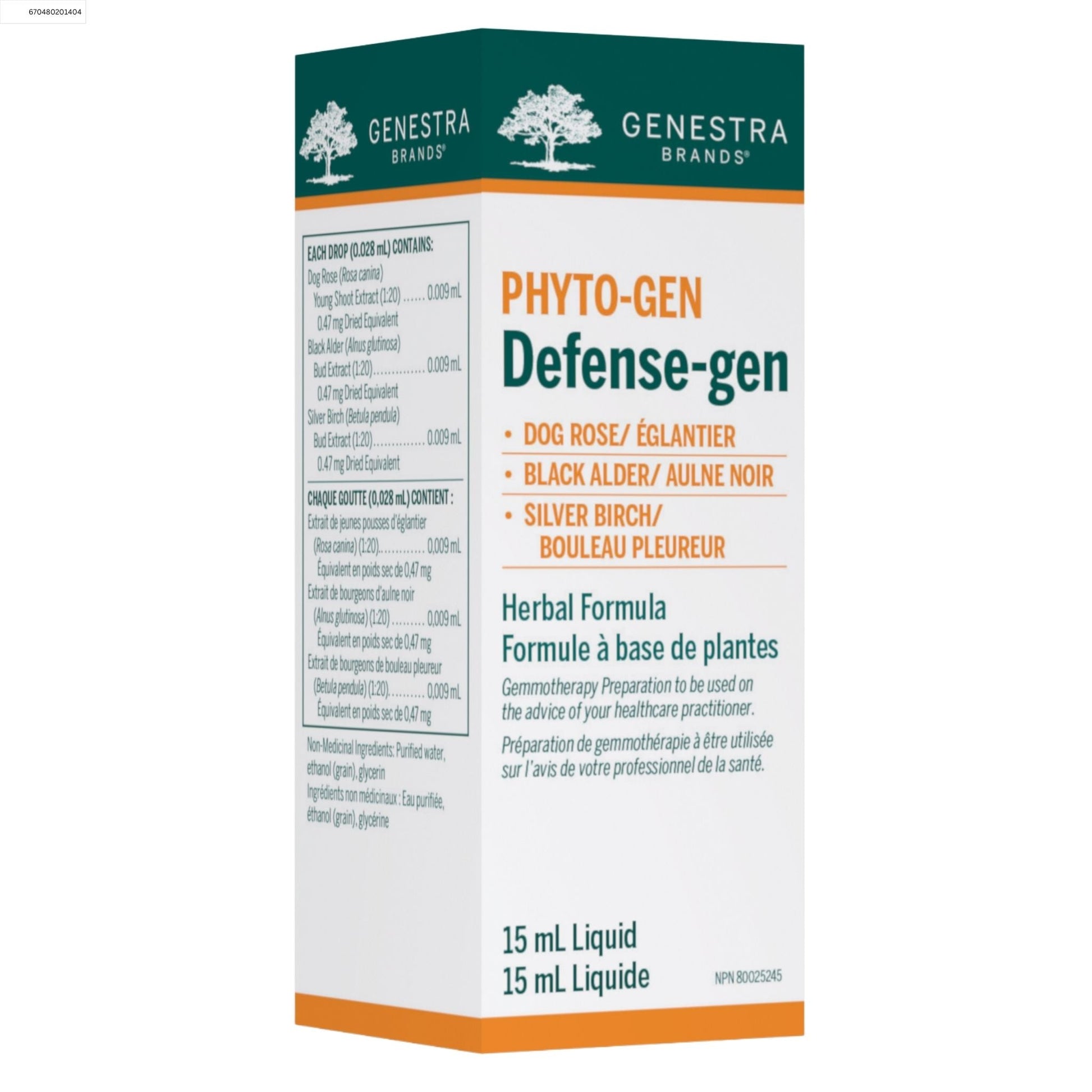 Genestra Phyto-gen Defense-gen 15ml