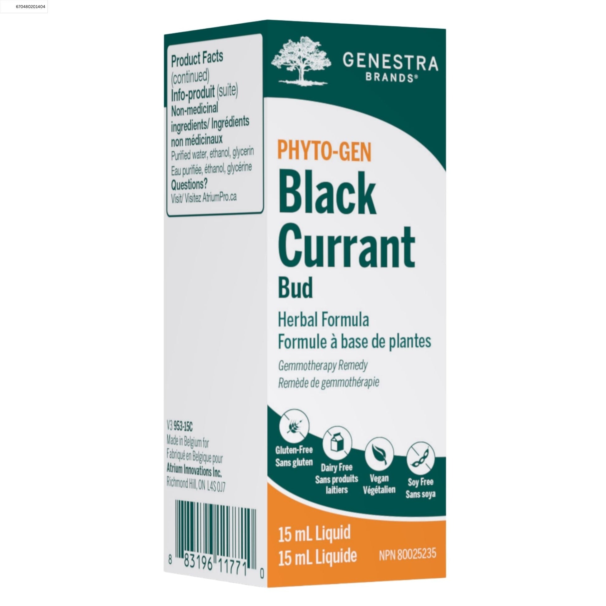 Genestra Phyto-gen Black Currant Bud 15ml