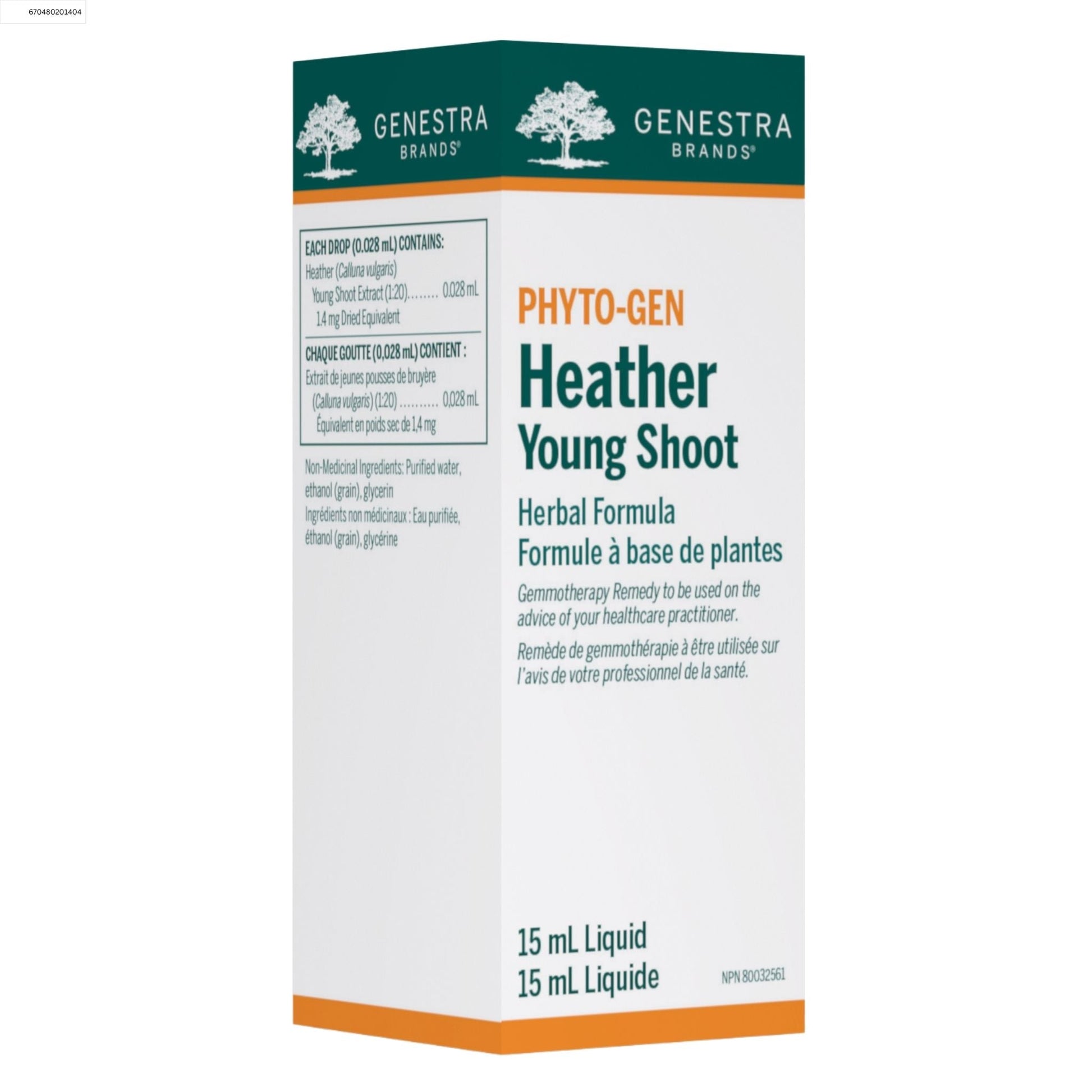 Genestra Heather Young Shoot 15ml