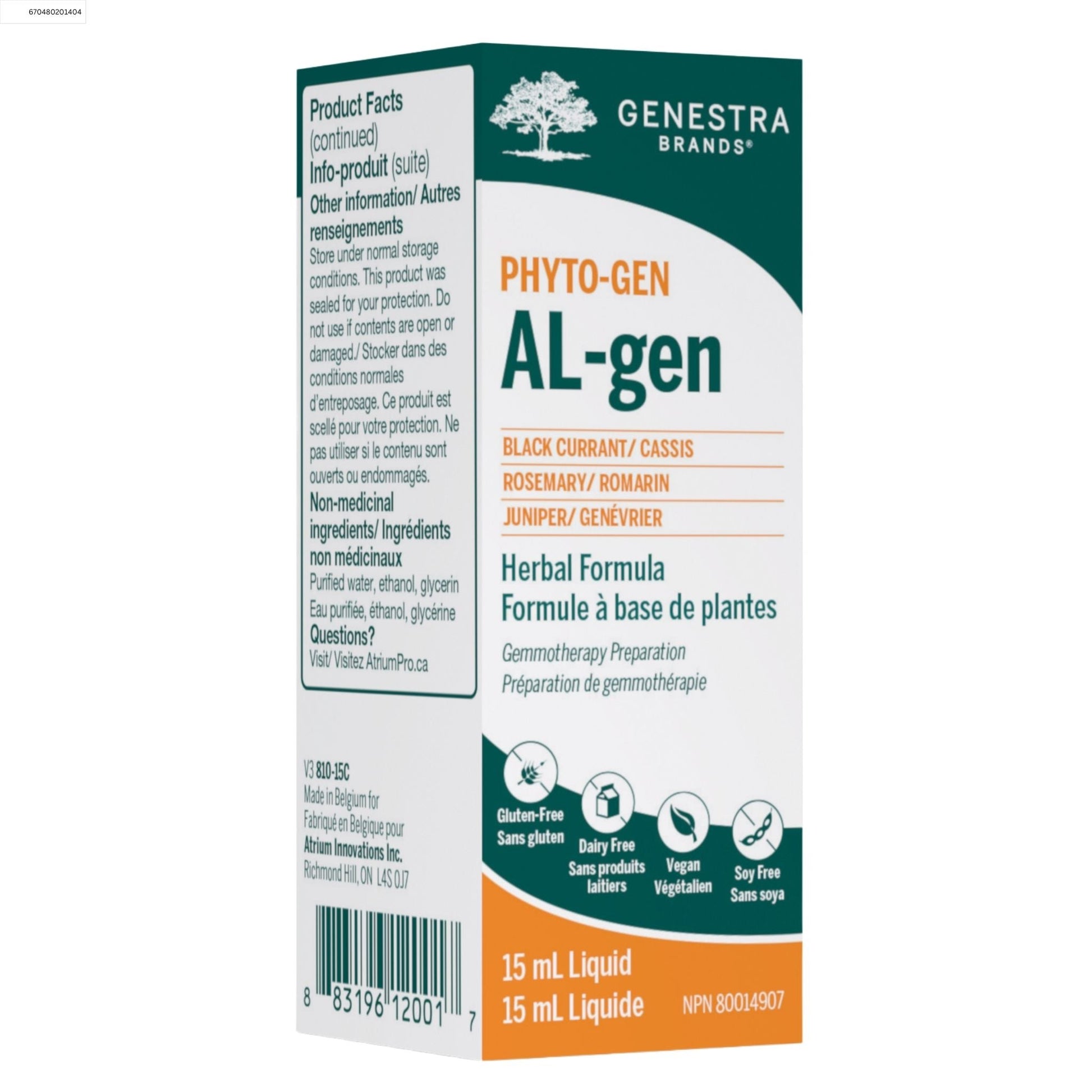 Genestra Phyto-gen AL-gen 15ml