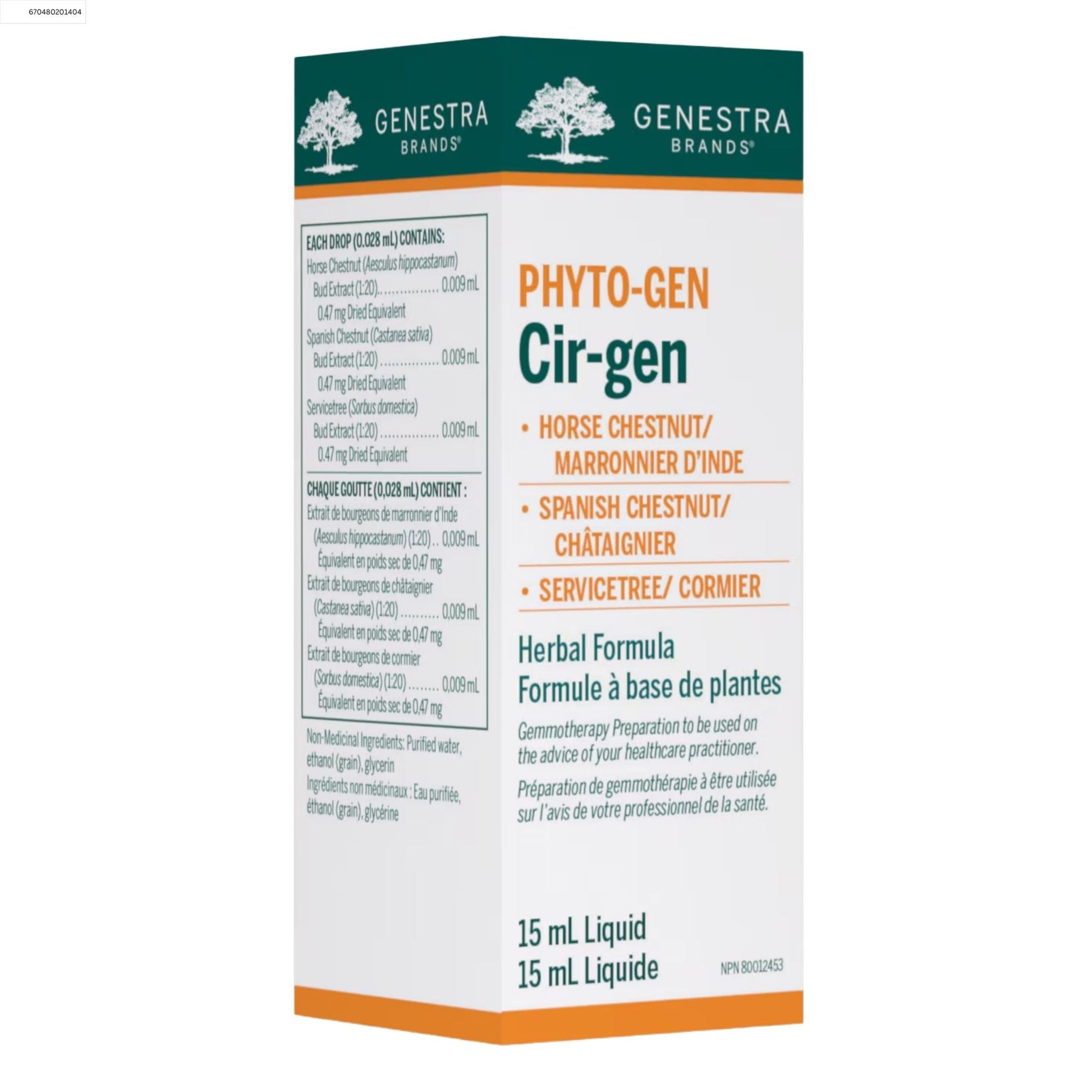 Genestra Phyto-gen Cir-gen 15ml
