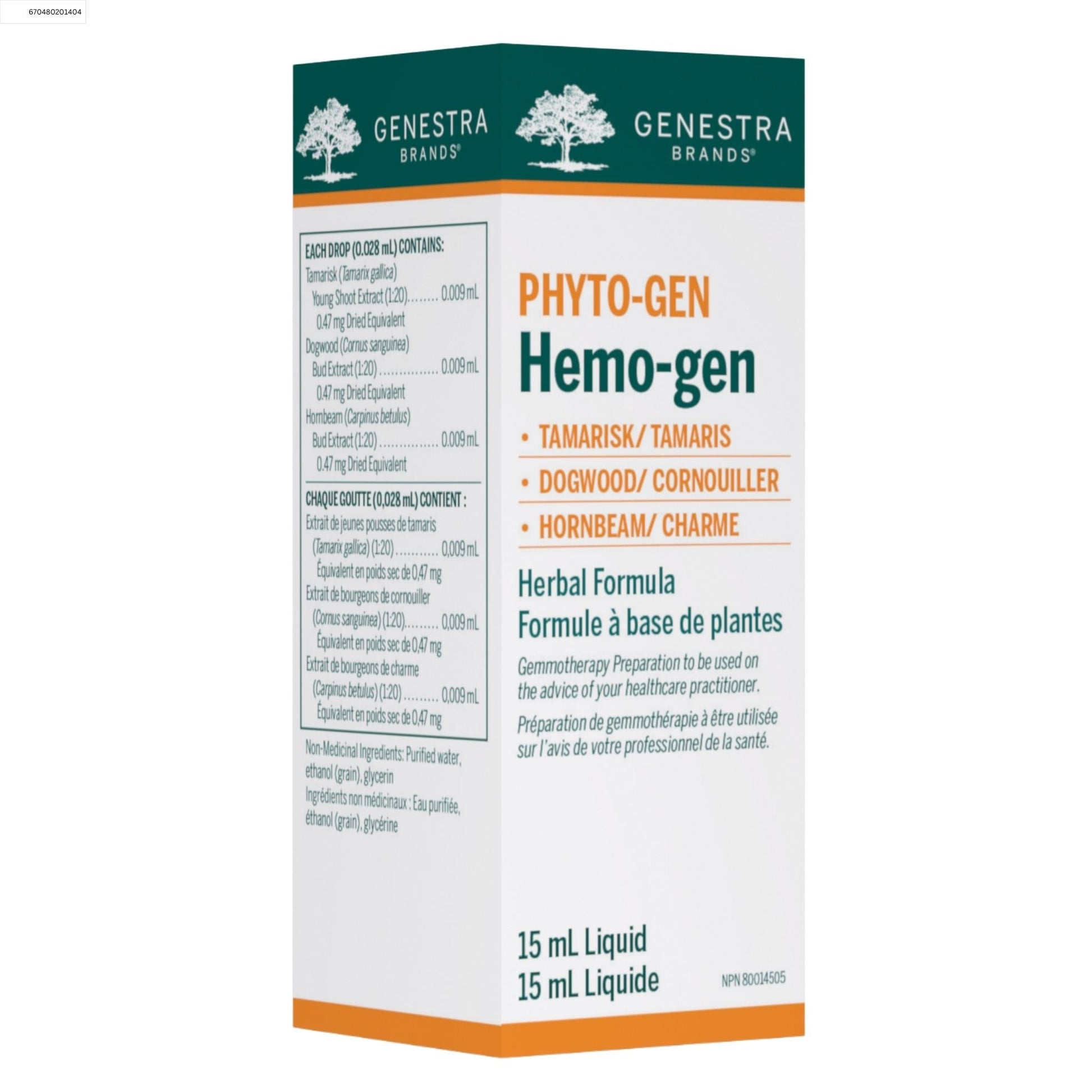 Genestra Phyto-gen Hemo-gen 15ml