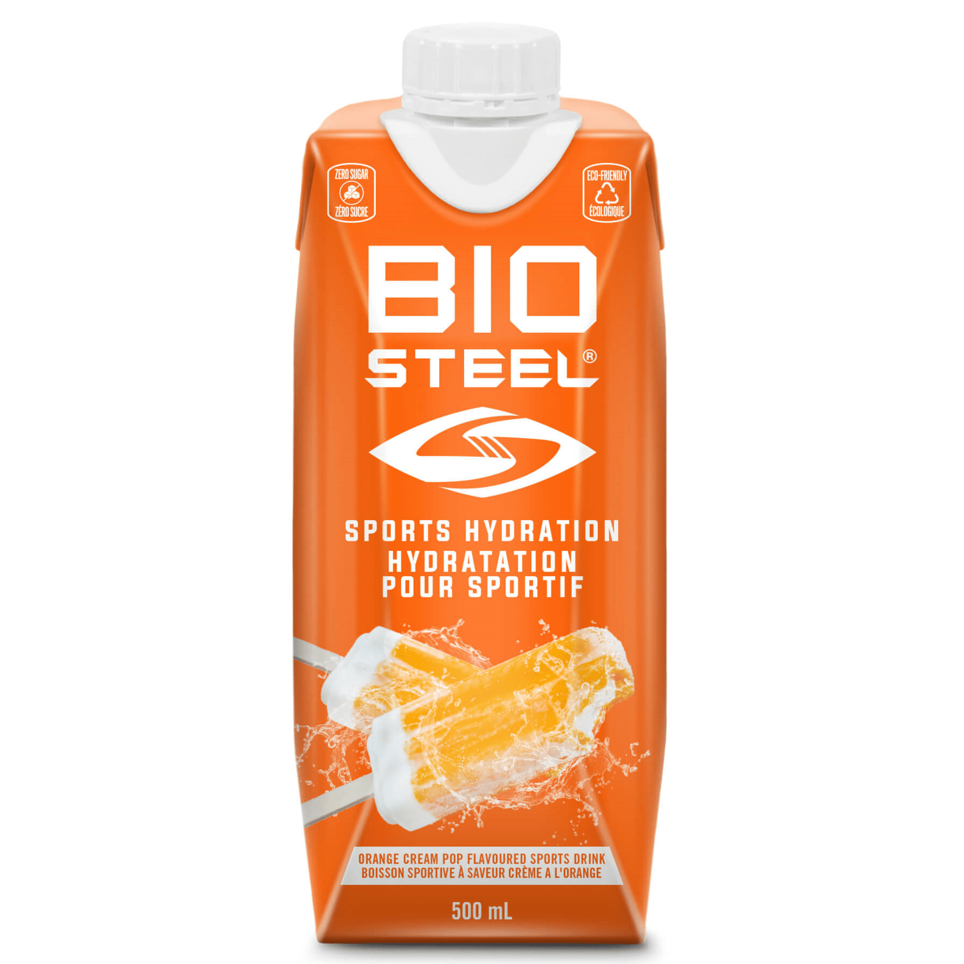 BioSteel Sports Hydration Drink Orange Cream Pop 500ml