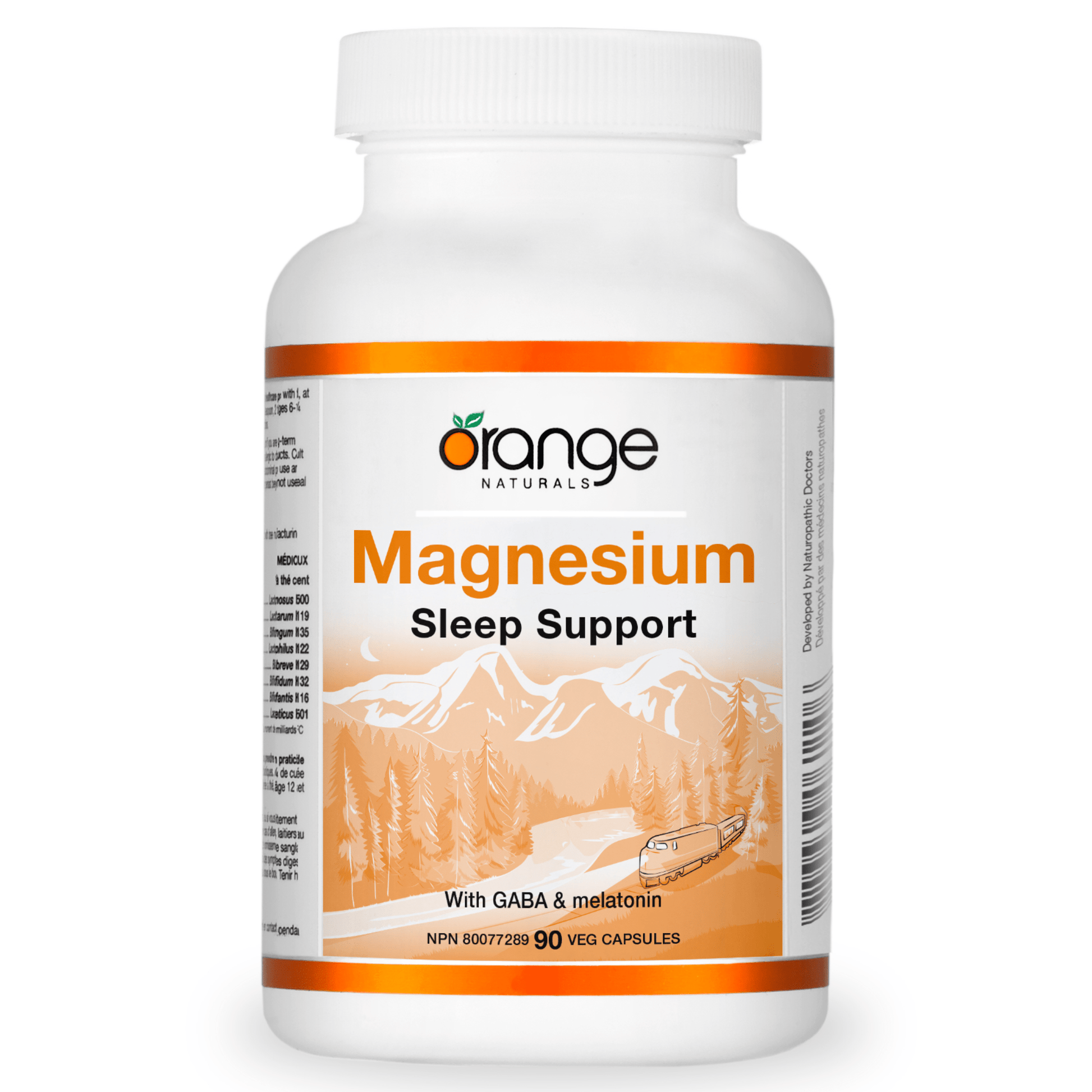Orange Naturals Magnesium Sleep Support 90 Vegetarian Capsules
