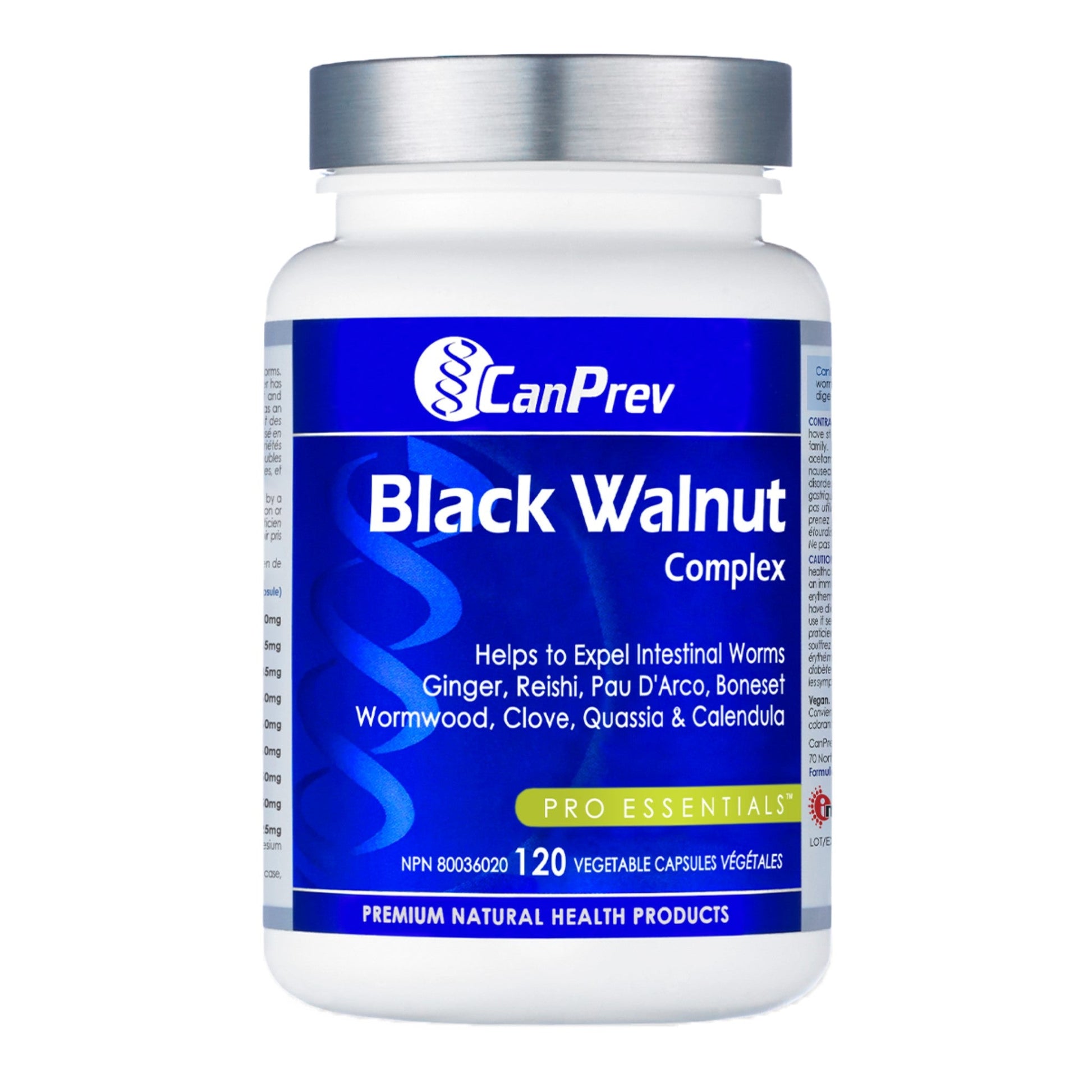 CanPrev Black Walnut Complex 120 Vegan Capsules