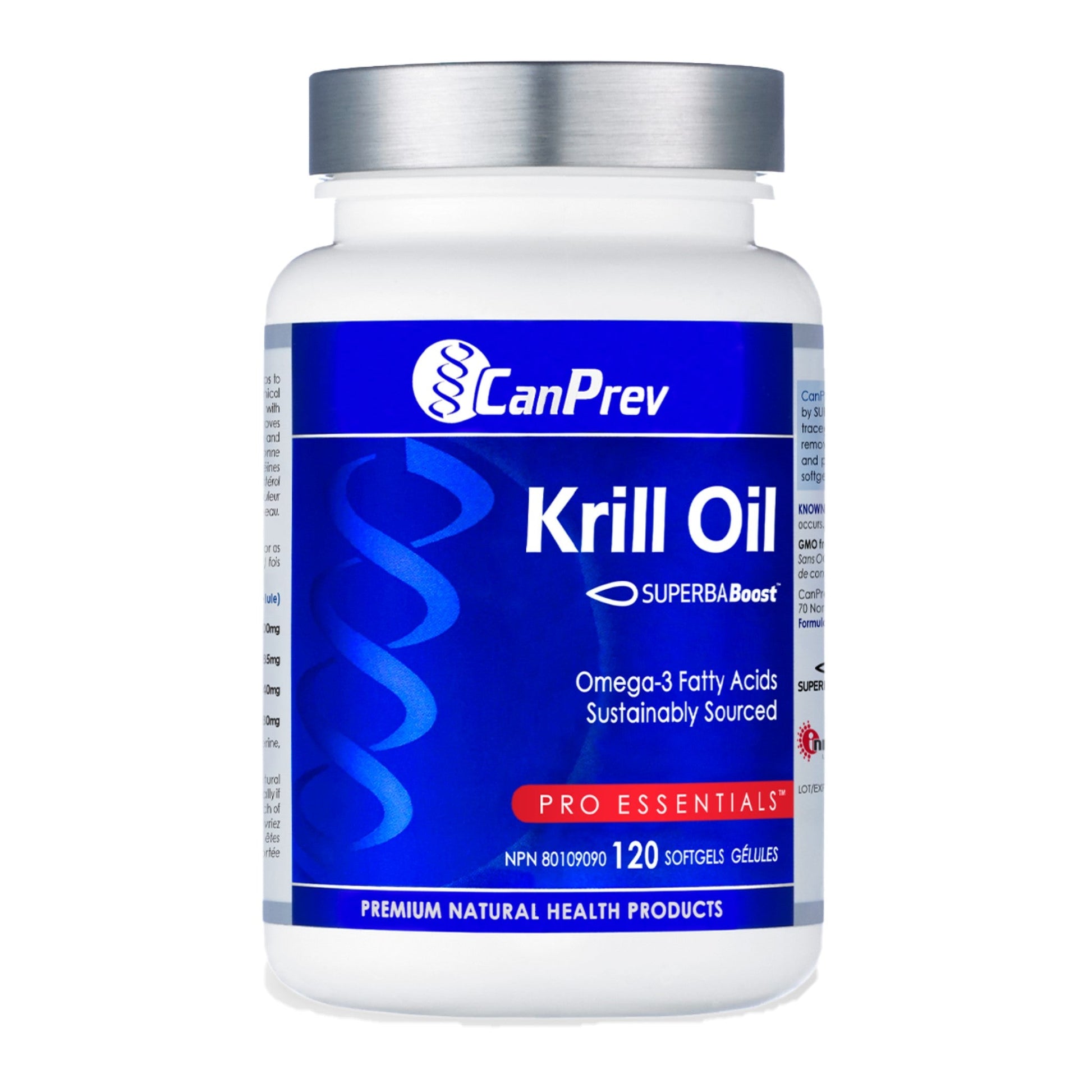 CanPrev Krill Oil 120 Softgels