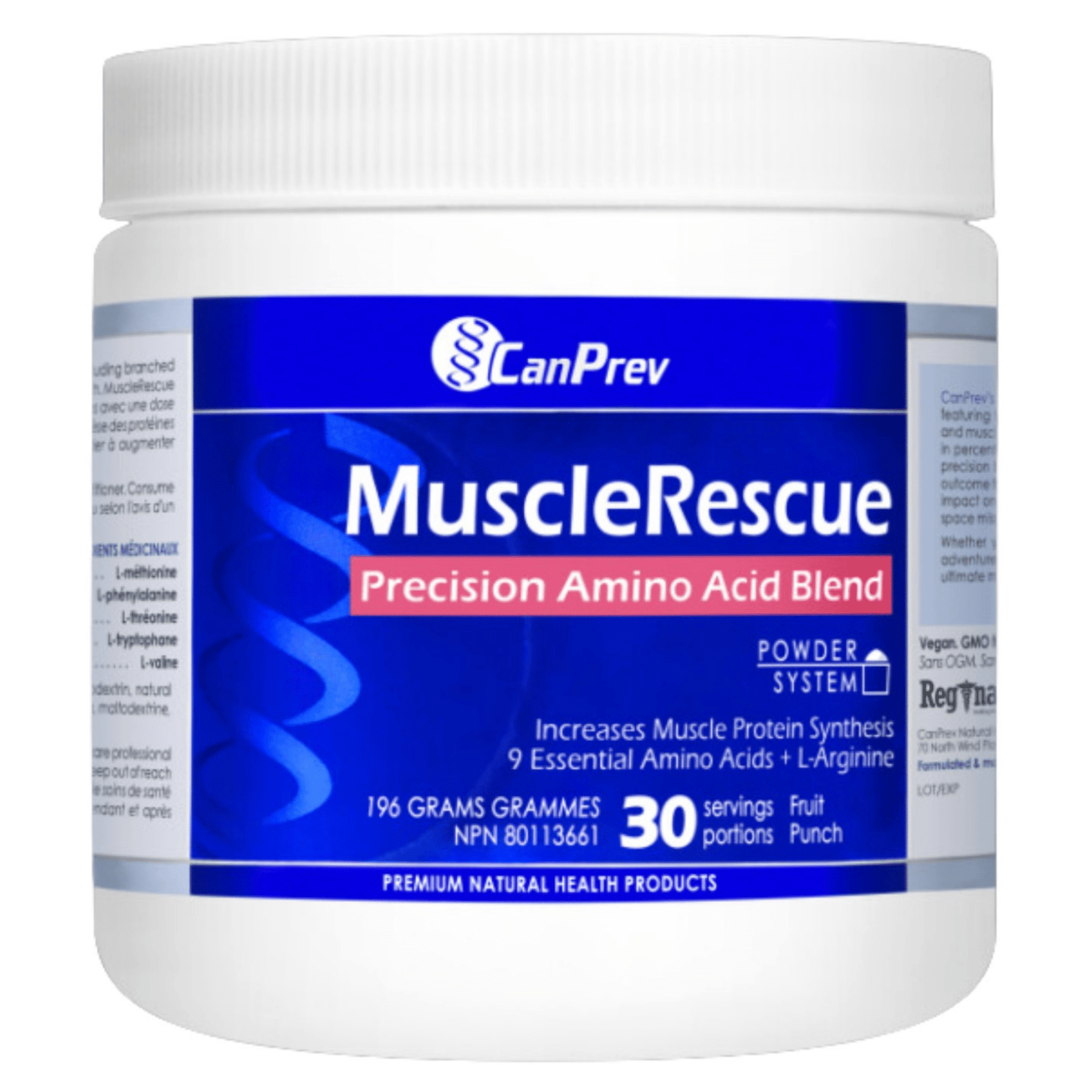 CanPrev MuscleRescue Fruit Punch 196g