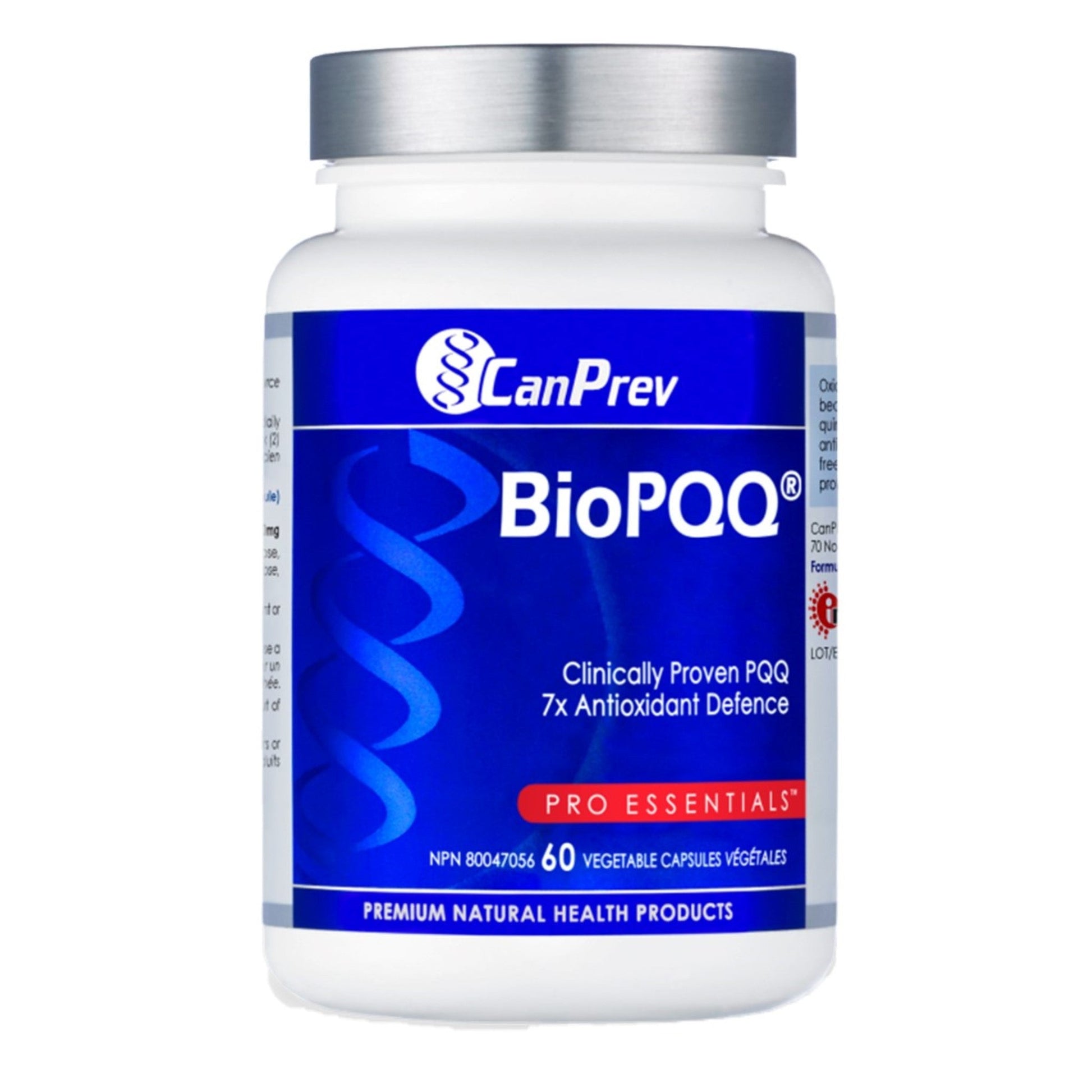 CanPrev BioPQQ 60 Veggie Capsules