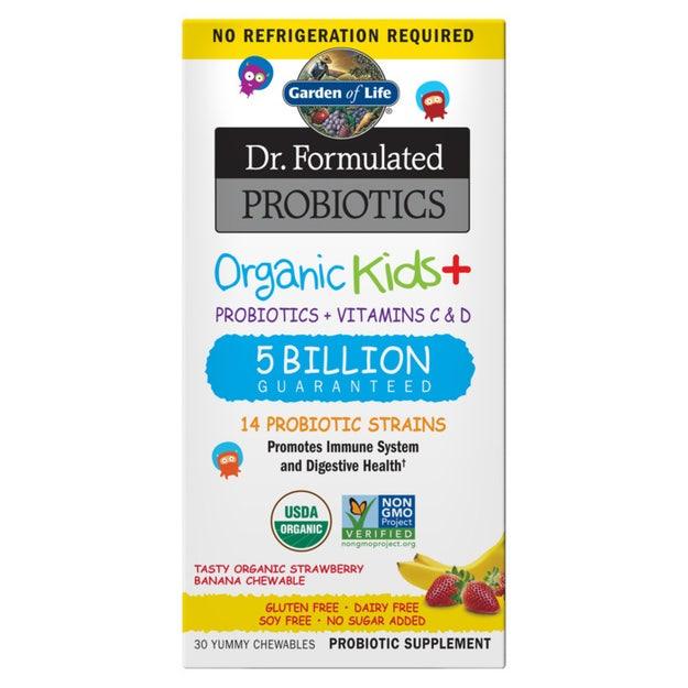 Dr. Formulated Kids+ Chew 5B S/S Straw Ban 30ct