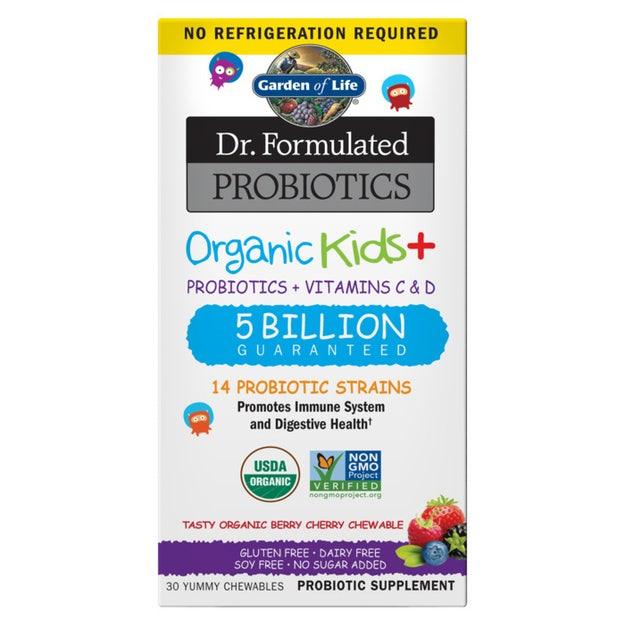 Dr. Formulated Kids+ Chew 5B S/S Berry Cherry 30ct