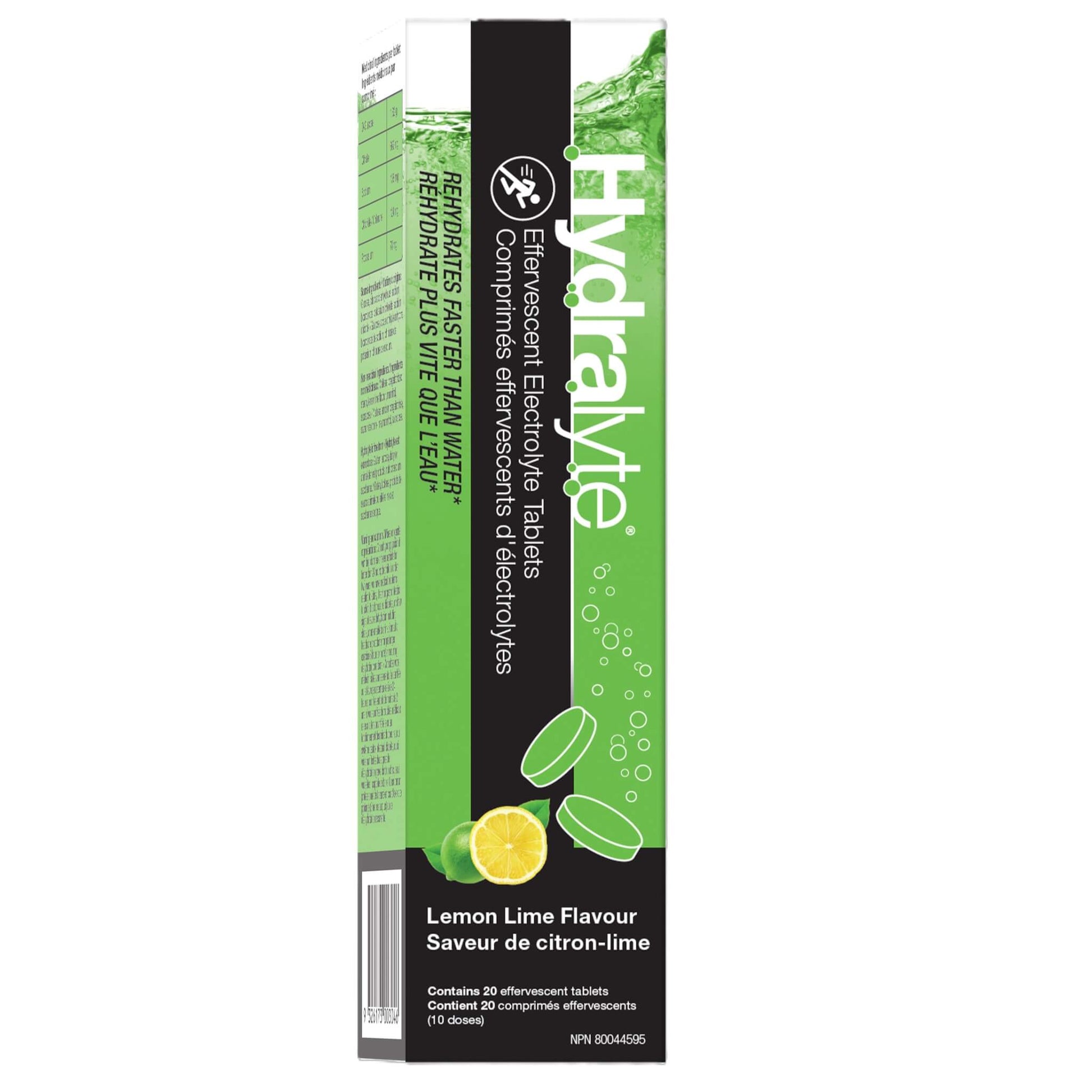 Hydralyte Sports Hydration Lemon Lime 20 Tablets - Helps Body Restore Electrolyte Balance, Relieve Muscle Cramps And Symptoms Of Dehydration, Helps Enhance Exercise Performance, Low In Sugar And High In Electrolytes