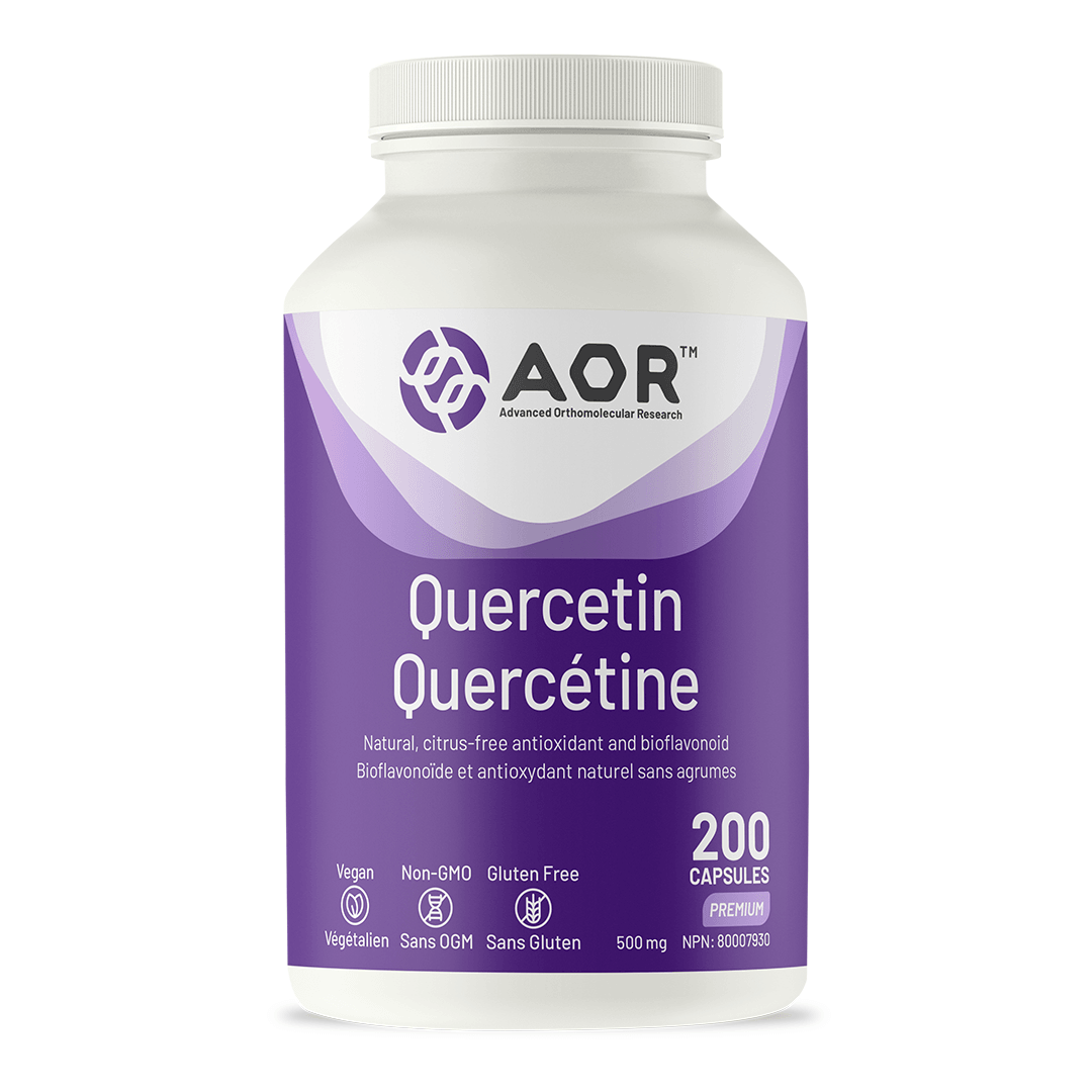 AOR Quercetin 500mg, 200 Capsules