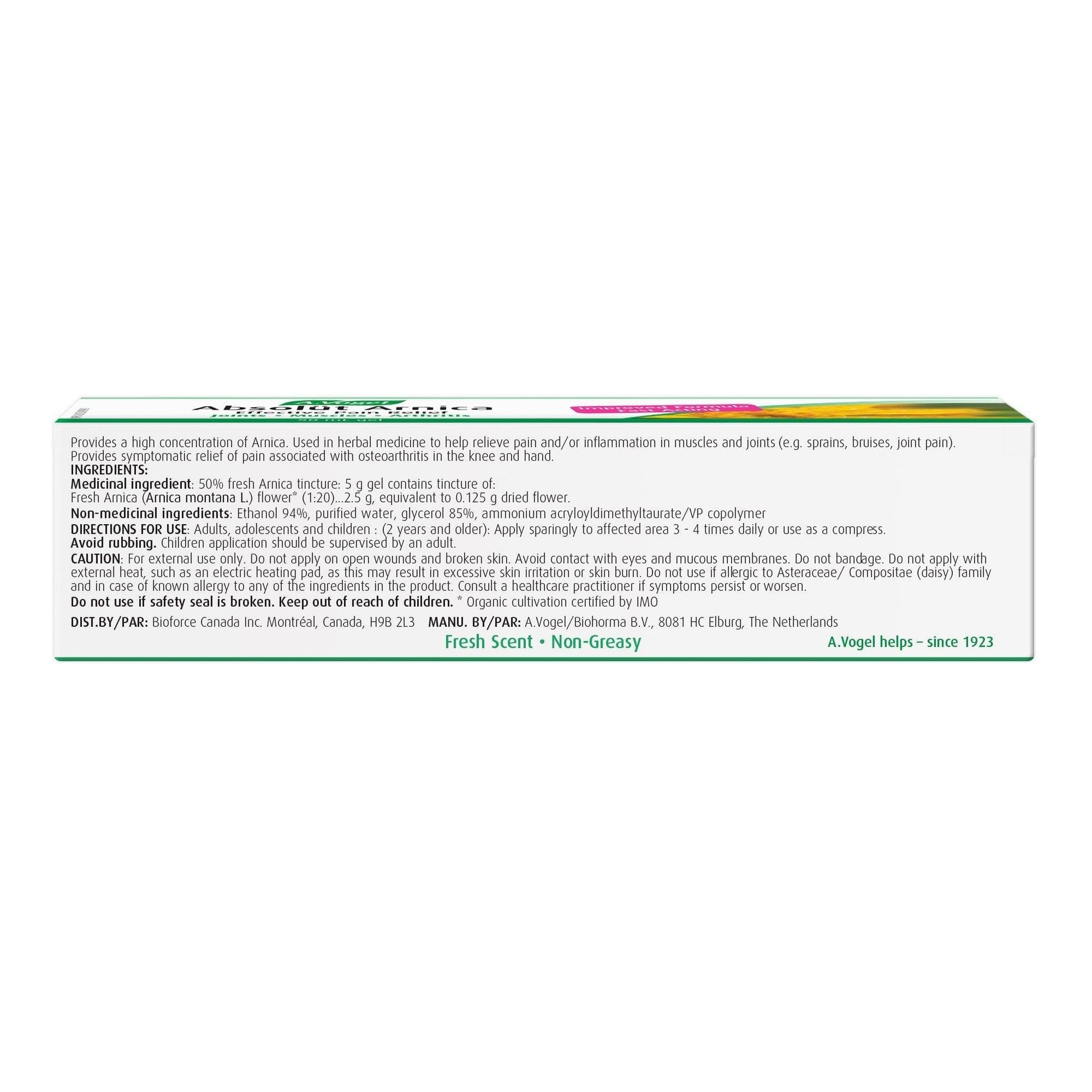A. Vogel Absolut Arnica Gel 50ml