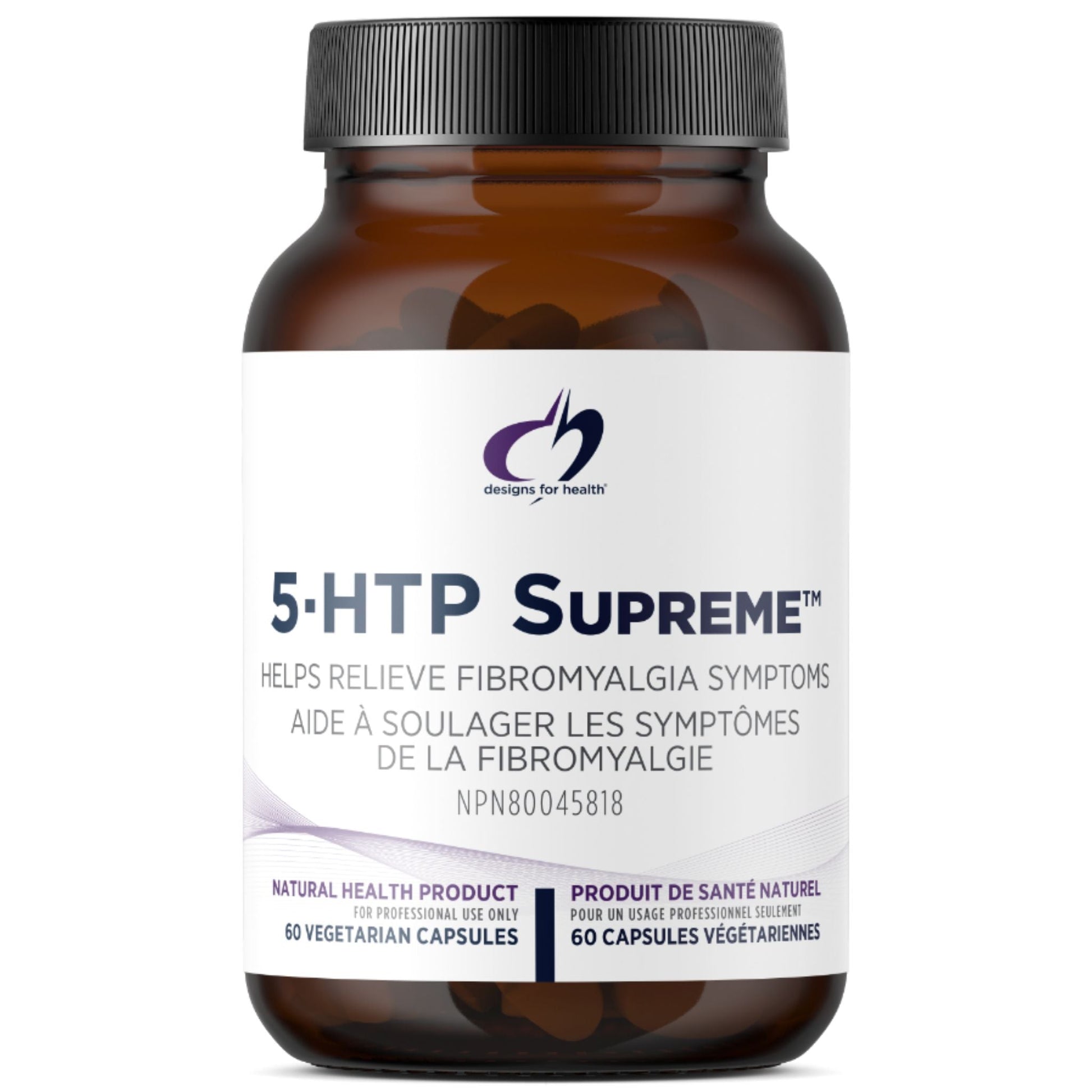 Designs for Health 5-HTP Supreme™ 60 Capsules