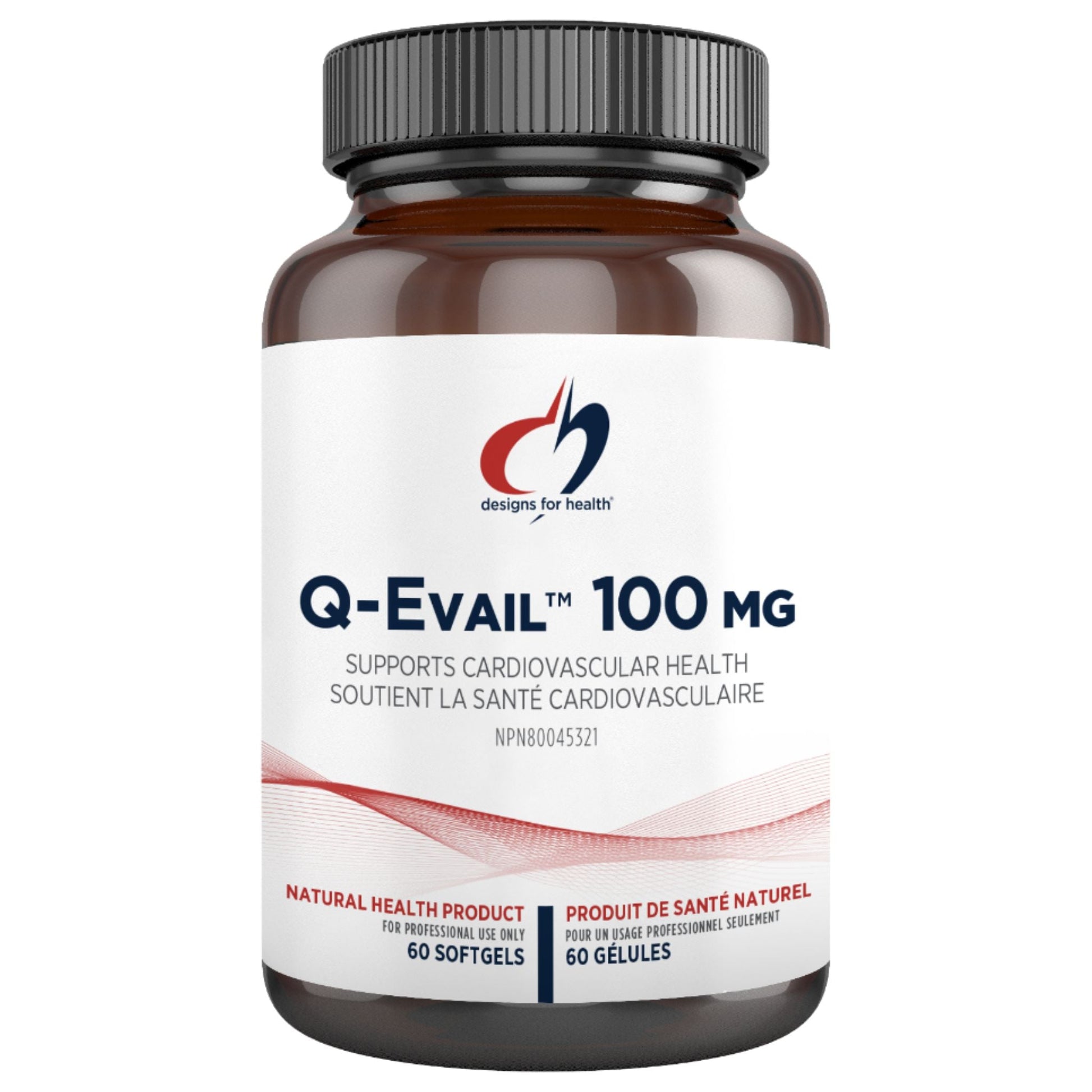 Designs for Health Q-Evail™ 100  60 Softgels