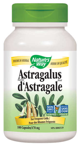 Nature's Way Astragalus Root 100 Veg Capsules - Nature's Source Inc