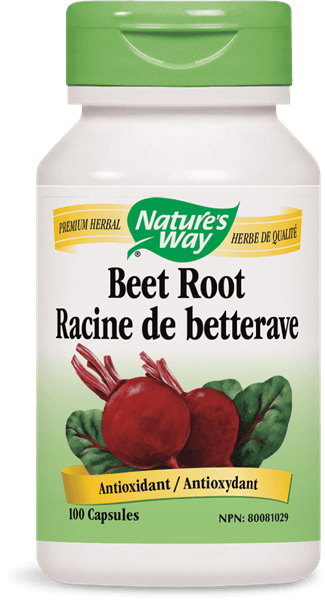 Nature's Way Beet Root Powder - 100 Veg Capsules - Nature's Source Inc