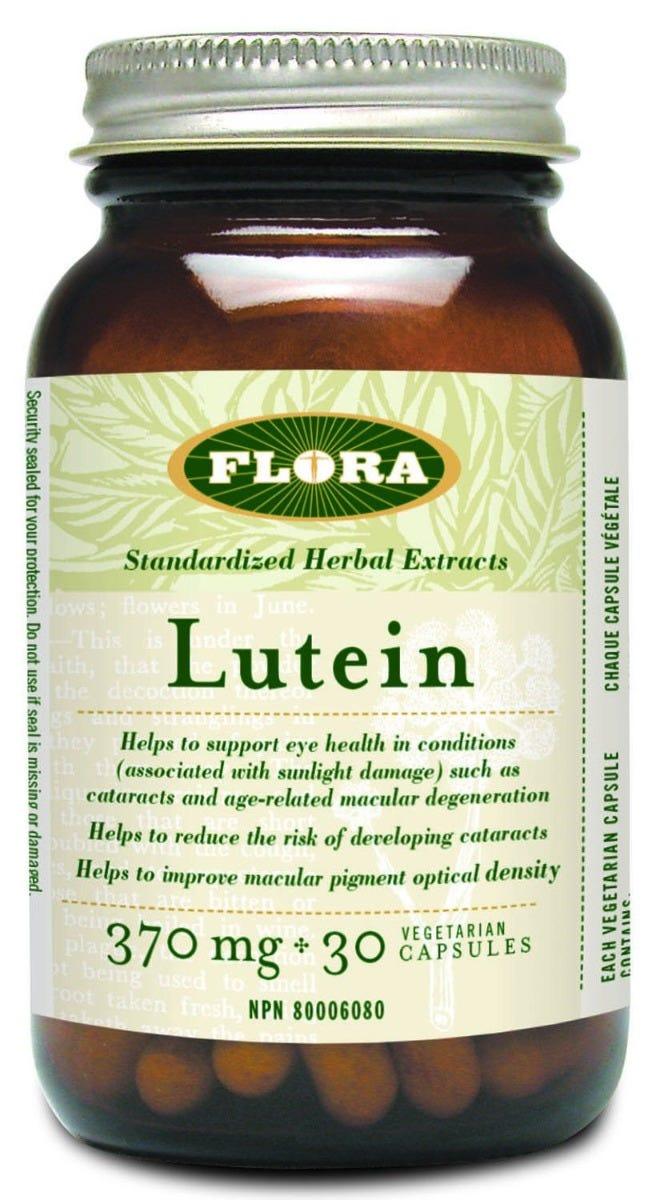 Flora Lutein (Eye - Health) - 30 Veg Capsules - Nature's Source Inc