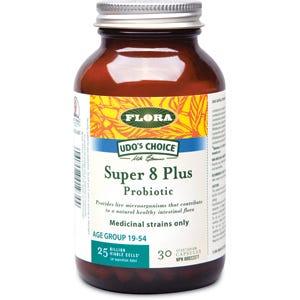 Flora Super 8 Plus Probiotic 30 Veg - Caps - Nature's Source Inc