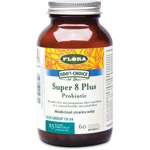 Flora Super 8 Plus Probiotic 60 Veg - Caps - Nature's Source Inc