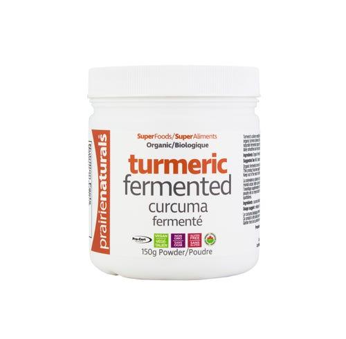 Prairie Naturals Organic Fermented Turmeric Powder 150 G - Nature's Source Inc