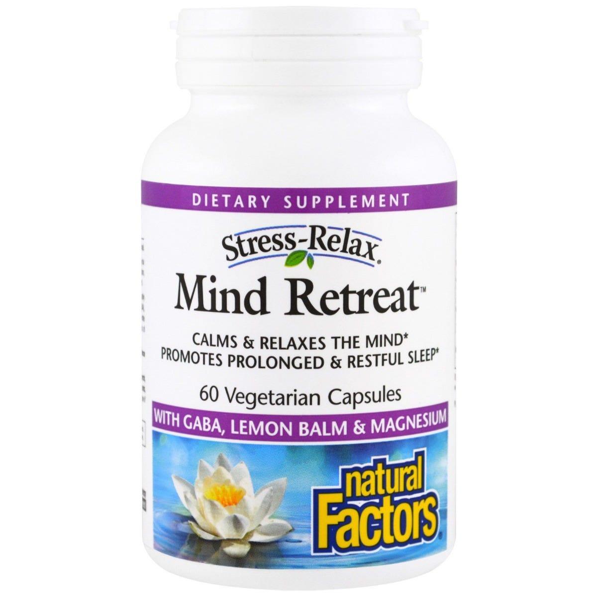 Natural Factors Mind Retreat 60vc - Nature's Source Inc