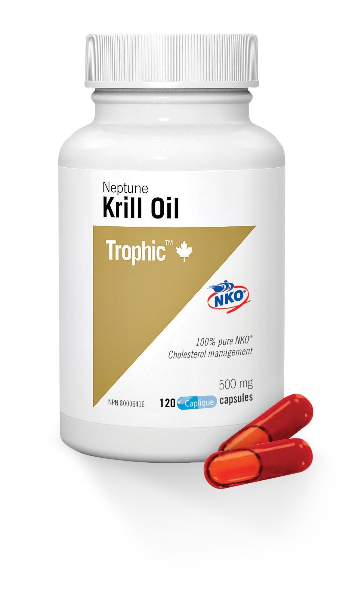 Trophic Neptune Krill Oil - 120 Softgels - Nature's Source Inc
