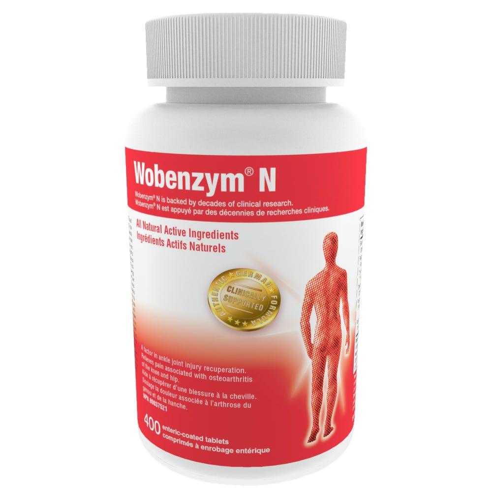 Garden of Life Wobenzym N (400 Tablets) - Nature's Source Inc