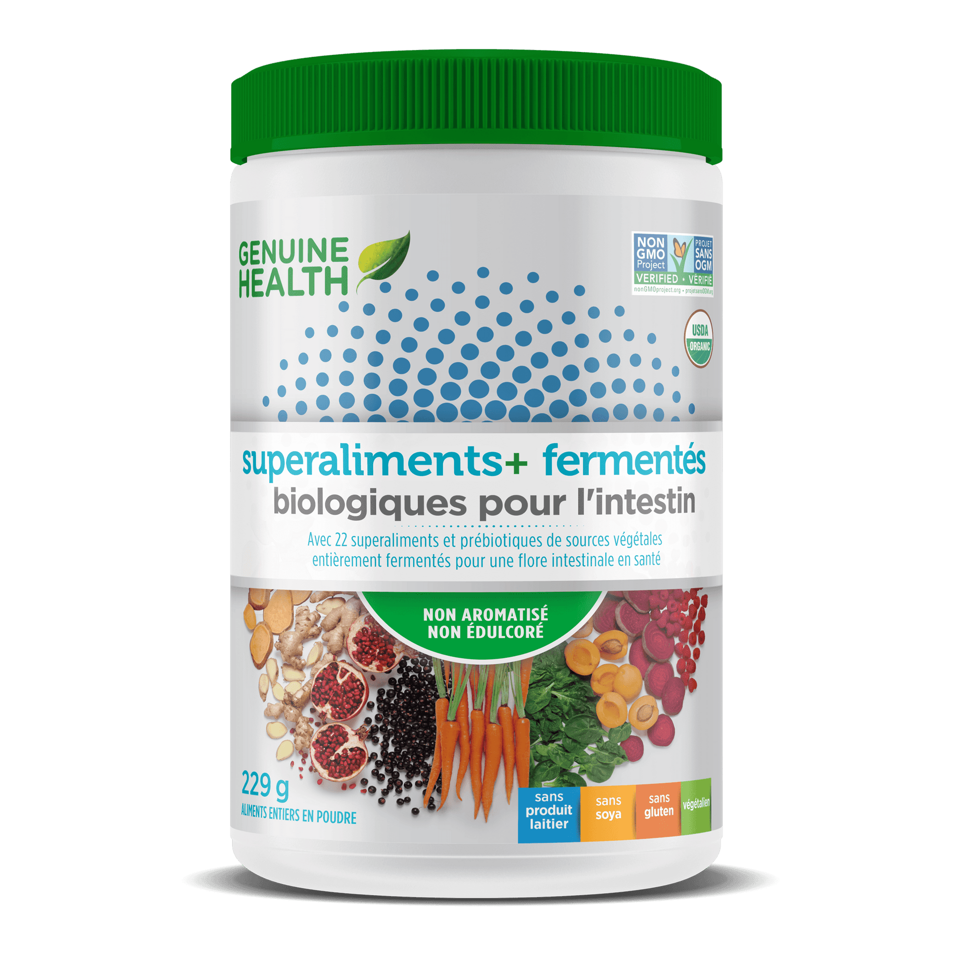 Genuine Health Organic Gut Superfood Unflavoured, Unsweet 229g - Plant - Based Superfood To Support Healthy Gut, Improve Digestion And Mineral Absorption, Easy To Digest And No Bloating - Nature's Source Inc