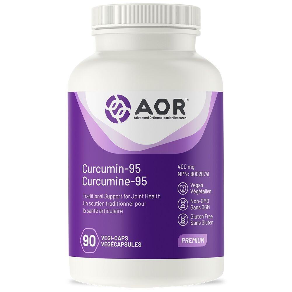 AOR Curcumin - 95, 400mg 90 Vegan Capsules - Nature's Source Inc