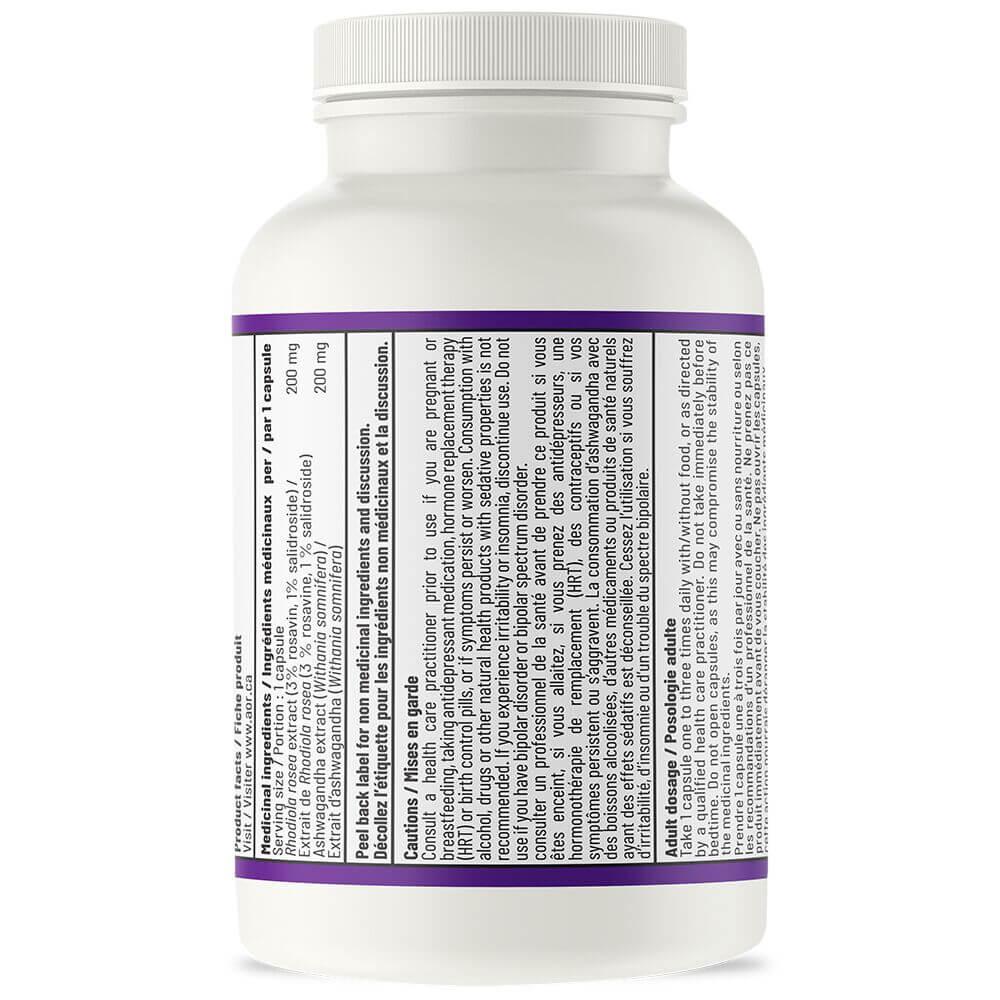 AOR Relax & Recharge 90 Veg - Caps - Nature's Source Inc