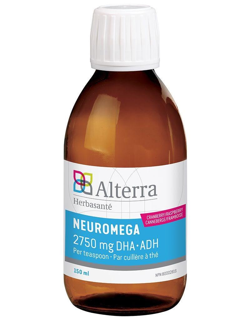 Alterra Neuromega Adults Cran - Rasp 150ml - Nature's Source Inc