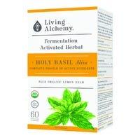 Living Alchemy Holy Basil Alive 60 Veg CapsulesVeg Capsules - Nature's Source Inc