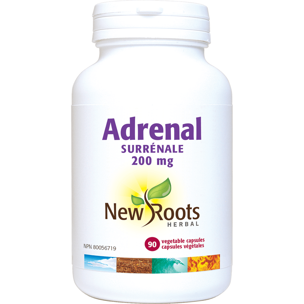 New Roots Adrenal With Peppermint 90C - Nature's Source Inc