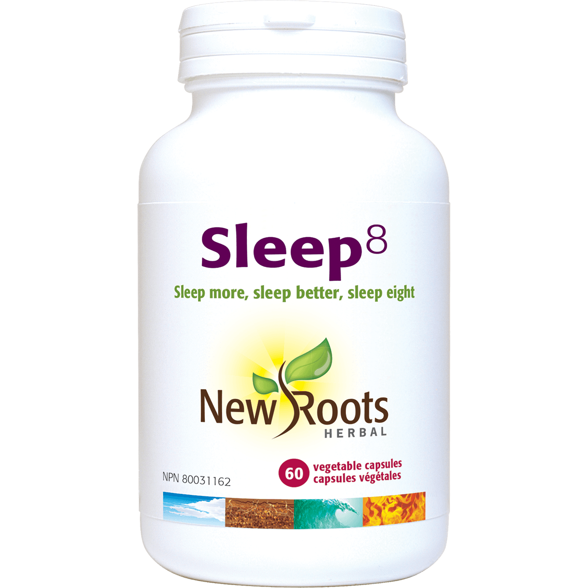 New Roots Herbal Sleep 8 - 60 Veg Capsules - Nature's Source Inc