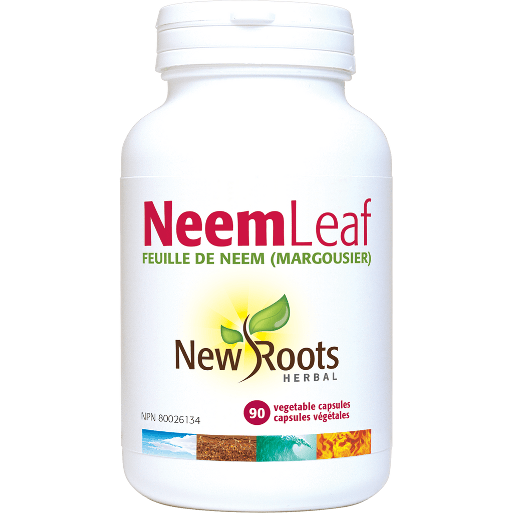 New Roots Herbal Neem Leaf - 90 Veg Capsules - Nature's Source Inc