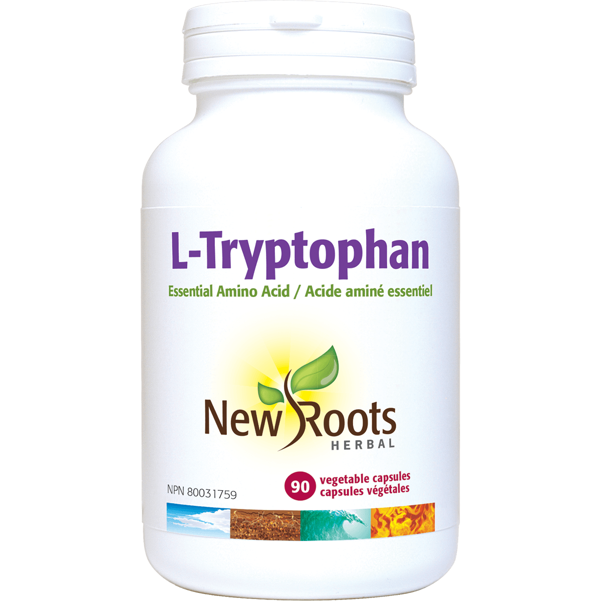 New Roots L - Tryptophan 90C - Nature's Source Inc