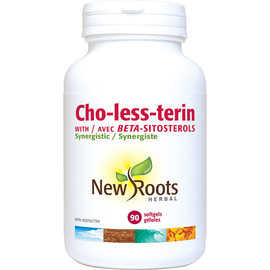 New Roots Herbal Cho - Less - Terin (Cholesterol Support) - 90 Softgels - Nature's Source Inc