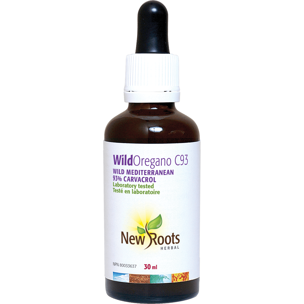 New Roots Herbal Wild Mediterranean Wild Oregano C93 - 30ml - Nature's Source Inc