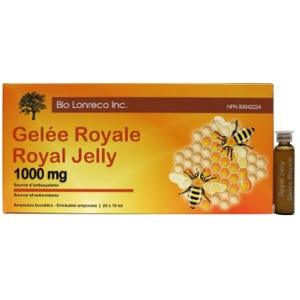 Bio Lonreco Royal Jelly 1000 mg 20x 10 ml - Nature's Source Inc