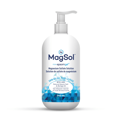 Epsom Gel MagSol 240 ml - Nature's Source Inc