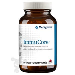 Metagenics Immucore 90 Tablets - Healthy Immune Function, Features Ultra Potent - c, Includes Essential Nutrients Like Zinc, Vitamin D and Concentrated Blend of Mushroom Extracts - Nature's Source Inc
