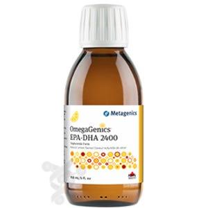 Metagenics OmegaGenics EPA - DHA 2400, 150ml - Omega - 3 Fish Oil Supplement, Triglyceride Form Helps Cardiovascular, Musculoskeletal, Immune System Health - Nature's Source Inc