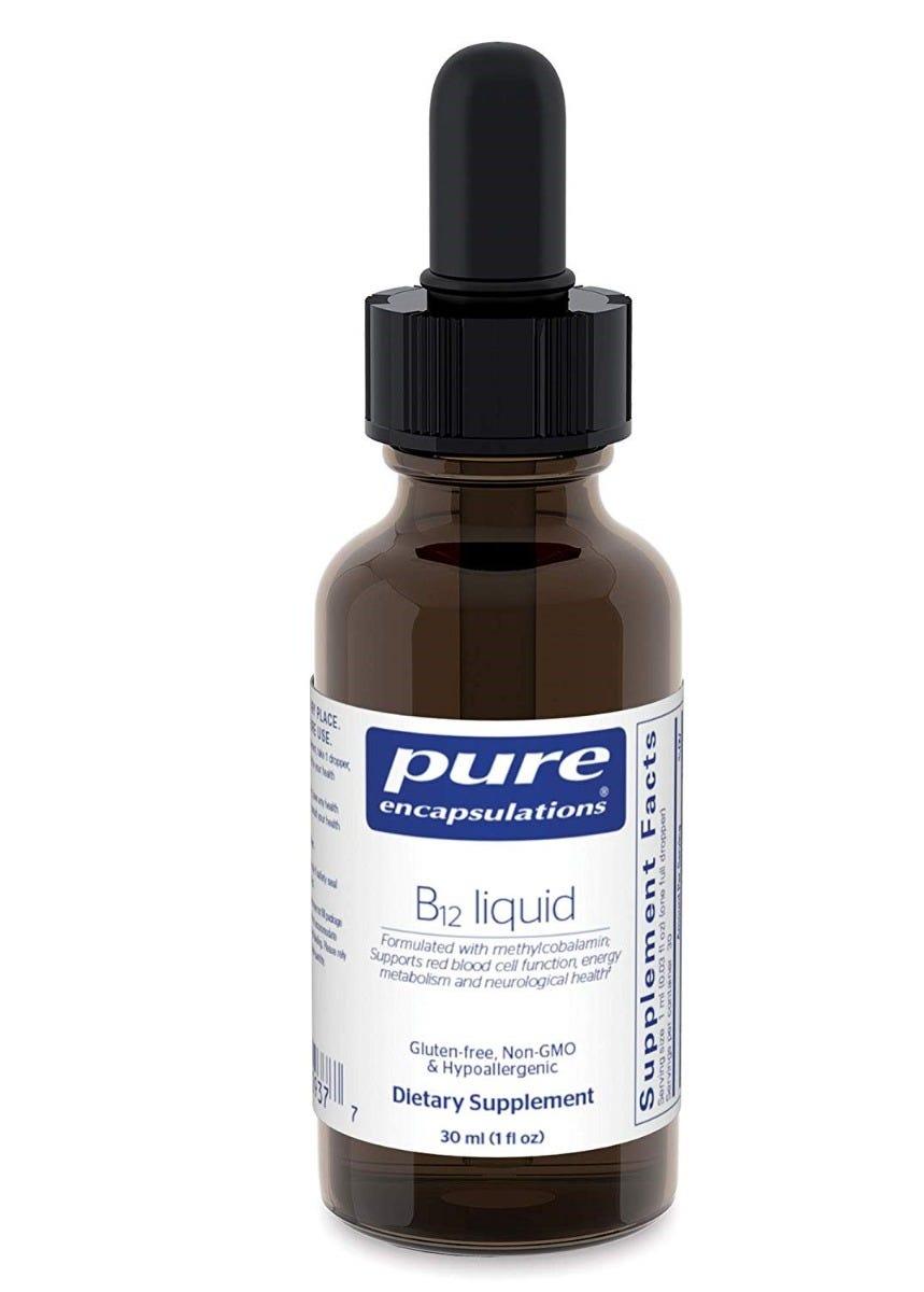 Pure Encapsulations Liquid B12 - 30ml - Nature's Source Inc