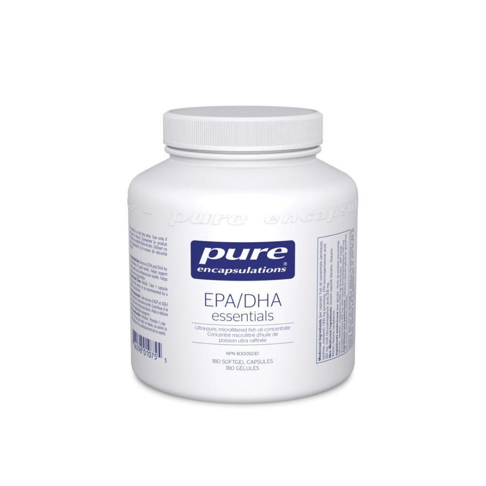 Pure Encapsulations EPA - DHA Essentials - 180 Softgels - Nature's Source Inc