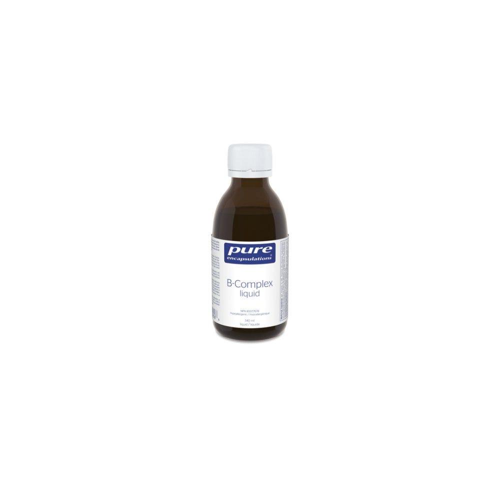 Pure Encapsulations B - Complex Liquid 140ml - Supports Proper Functioning Of Nervous System, Easy To Dispense, Supports Energy Metabolism, Maintains Integrity Of Skin And Hair - Nature's Source Inc