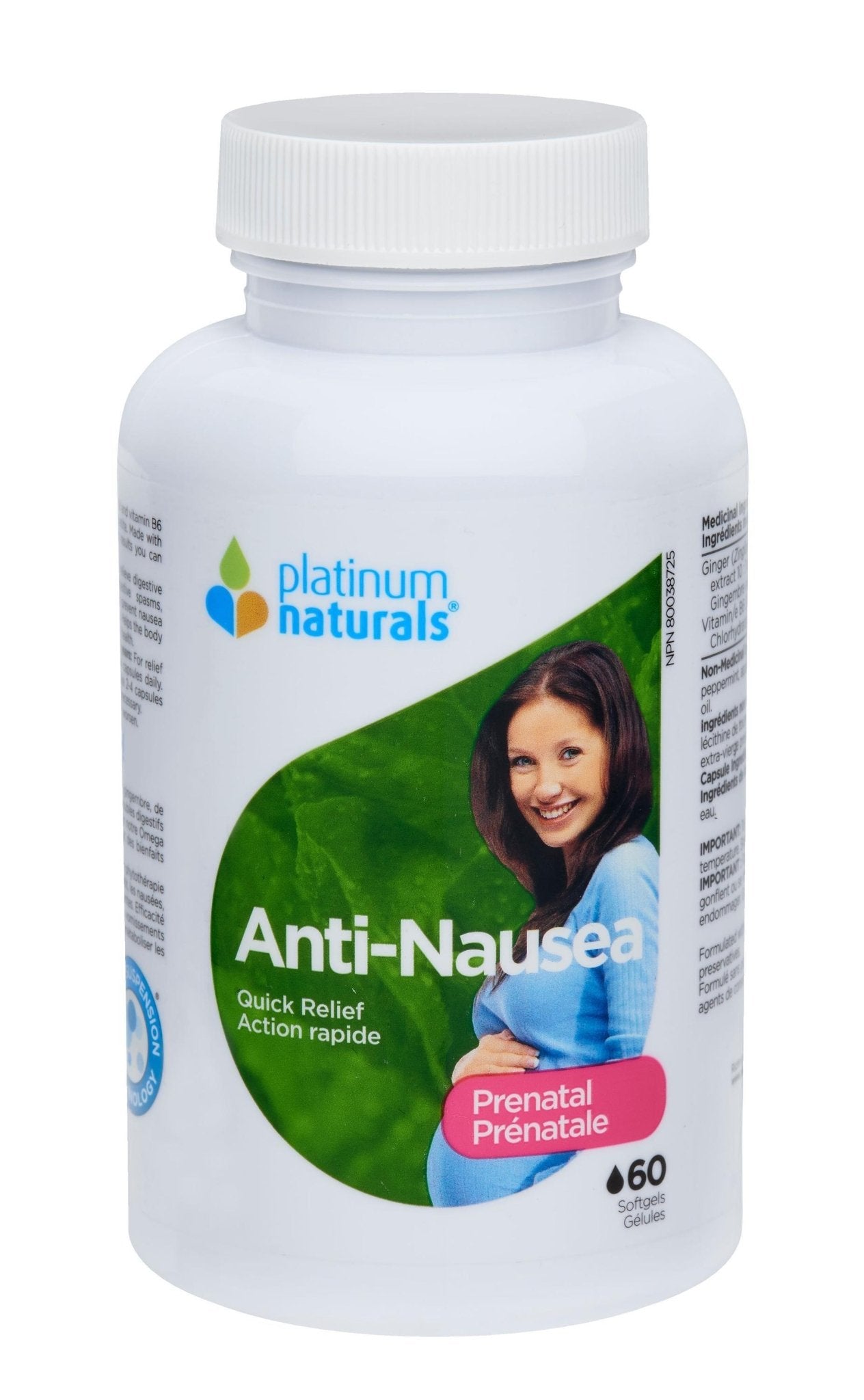 Platinum Naturals Prenatal Anti - 60 caps - Nature's Source Inc